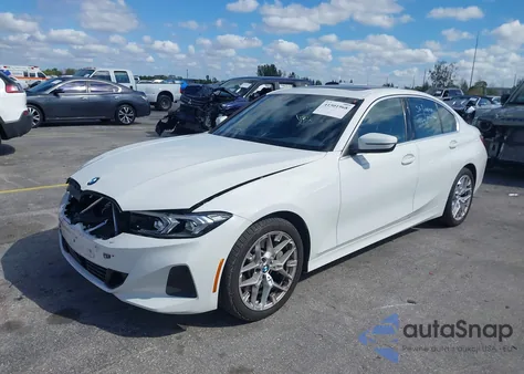 2025 BMW 3 Series 330I from USA, damaged, VIN 3MW69CW02S8E96501